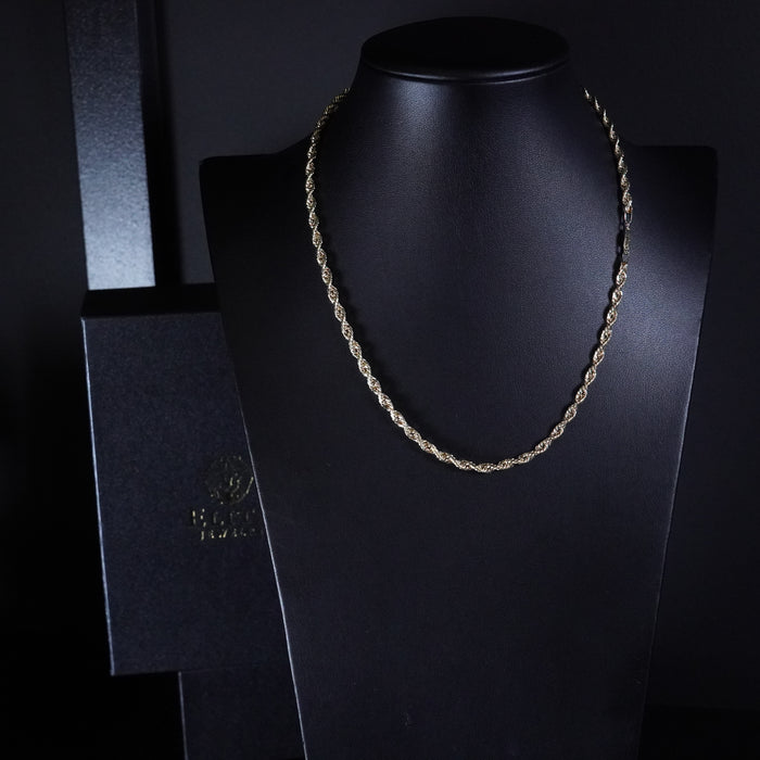 Cadena Soga 4mm Oro 10K - Elite Jewelry Store 