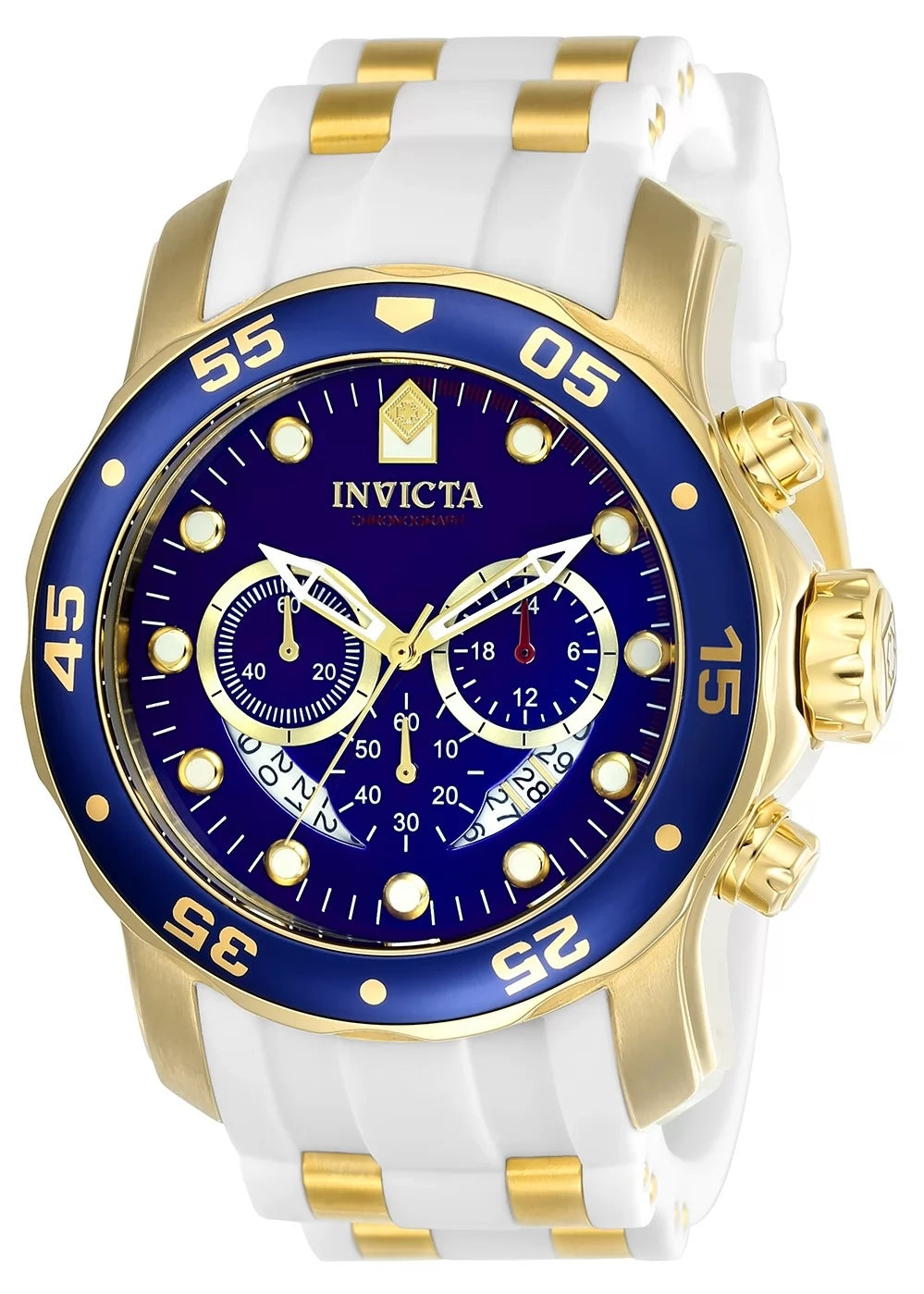 Invicta Women's 20288 Pro Diver Quartz Chronograph Blue Dial Watch