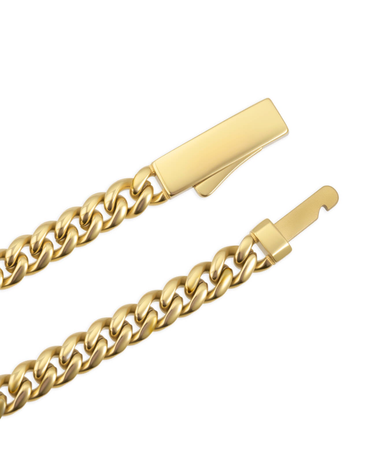 Pulsera Cubana Miami 5mm Dorada