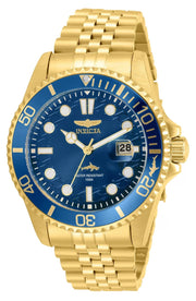 Invicta Men's 30612 Pro Diver Quartz 3 Hand Blue Dial Watch