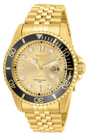 Invicta Men's 30613 Pro Diver Quartz 3 Hand Champagne Dial Watch