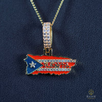 Set de Puerto Rico con Bandera