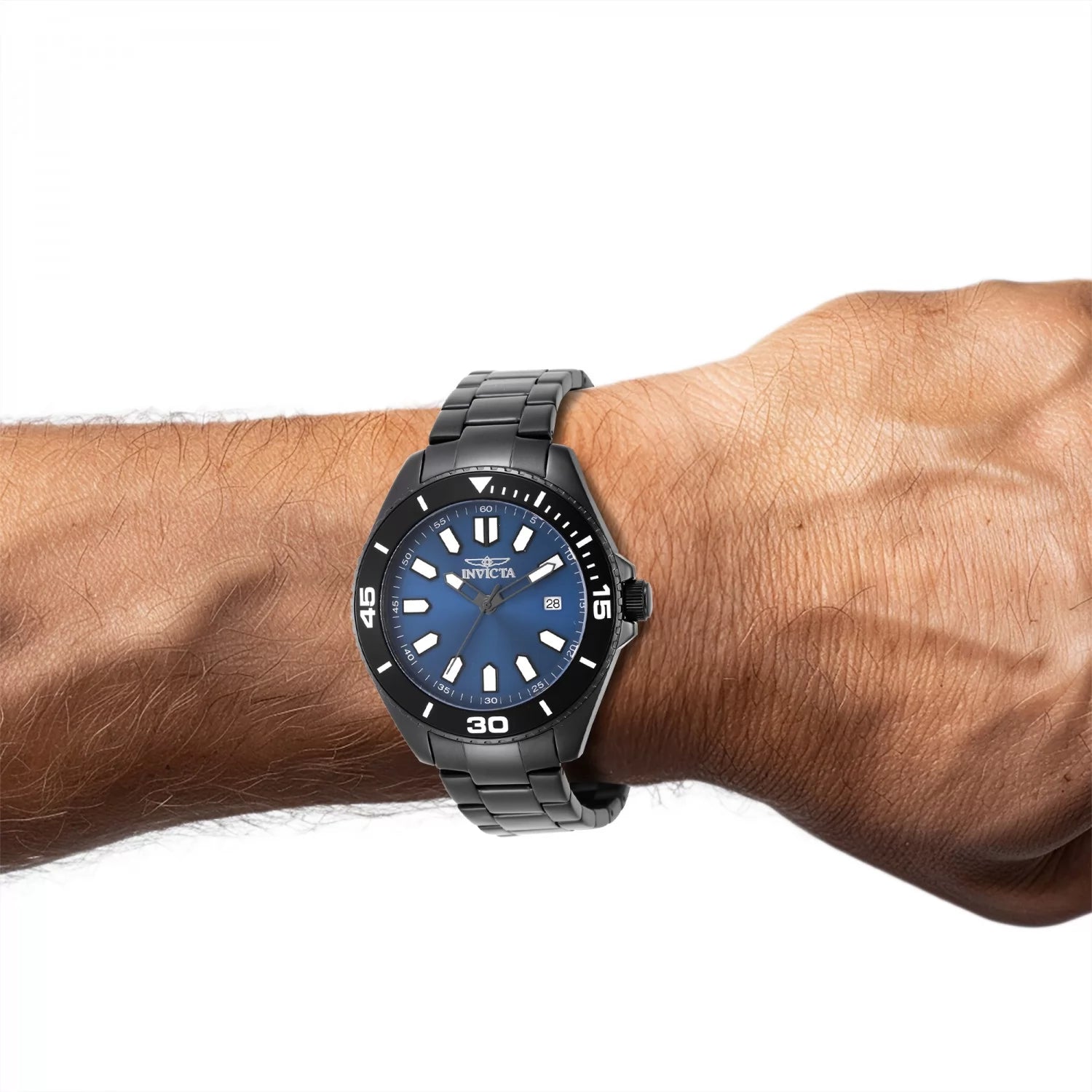 Invicta 43mm Pro Diver Negro / Azul