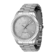 Invicta Men's 47449 Specialty Quartz 3 Hand Silver Dial Watch