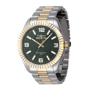 Invicta Men's 47455 Specialty Quartz 3 Hand Green Dial Watch