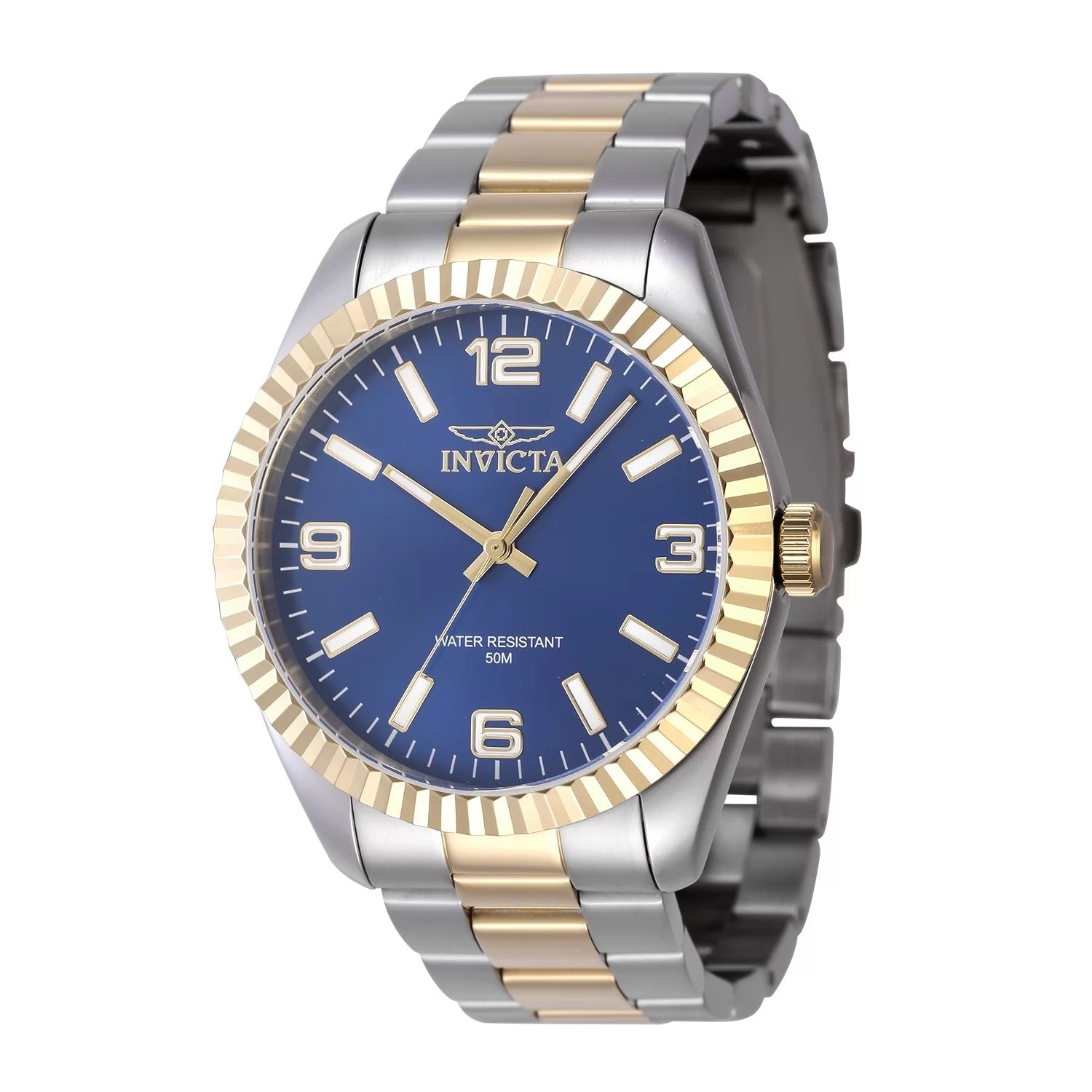 Invicta Men's 47456 Specialty Quartz 3 Hand Blue Dial Watch