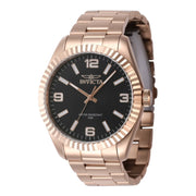 Invicta Men's 47461 Specialty Quartz 3 Hand Black Dial Watch
