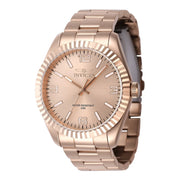 Invicta Men's 47462 Specialty Quartz 3 Hand Rose Gold Dial Watch