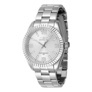 Invicta Women's 47464 Specialty Quartz 3 Hand Silver Dial Watch