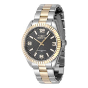 Invicta 36mm Specialty (2) Tonos / Negro (Compra 2 Relojes y Recibe 1 Perfume Lattafa Mini Gratis)