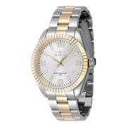 Invicta Men's 47469 Specialty Quartz 3 Hand Silver Dial Watch