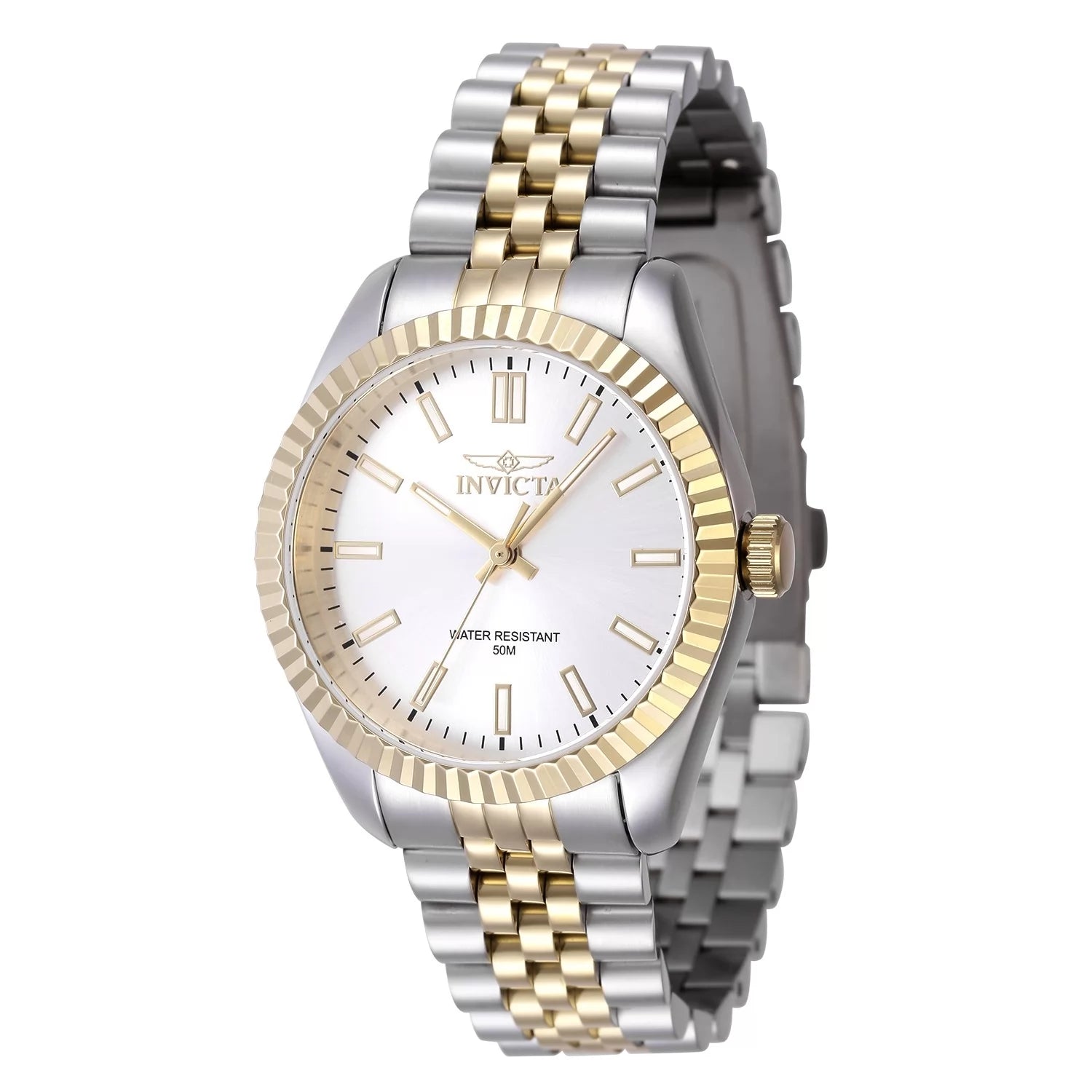 Set de Pareja: Invicta 43mm y 36mm Specialty (2) Tonos Fondo Blanco
