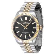 Invicta Men's 47483 Specialty Quartz 3 Hand Black Dial Watch