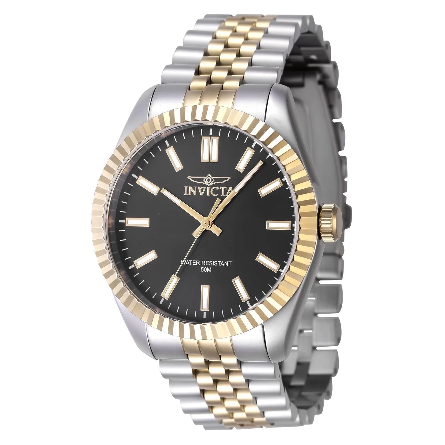 Invicta Men's 47483 Specialty Quartz 3 Hand Black Dial Watch
