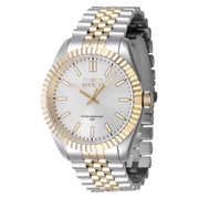 Invicta Men's 47484 Specialty Quartz 3 Hand Silver Dial Watch