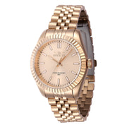 Invicta Women's 47509 Specialty Quartz 3 Hand Rose Gold Dial Watch
