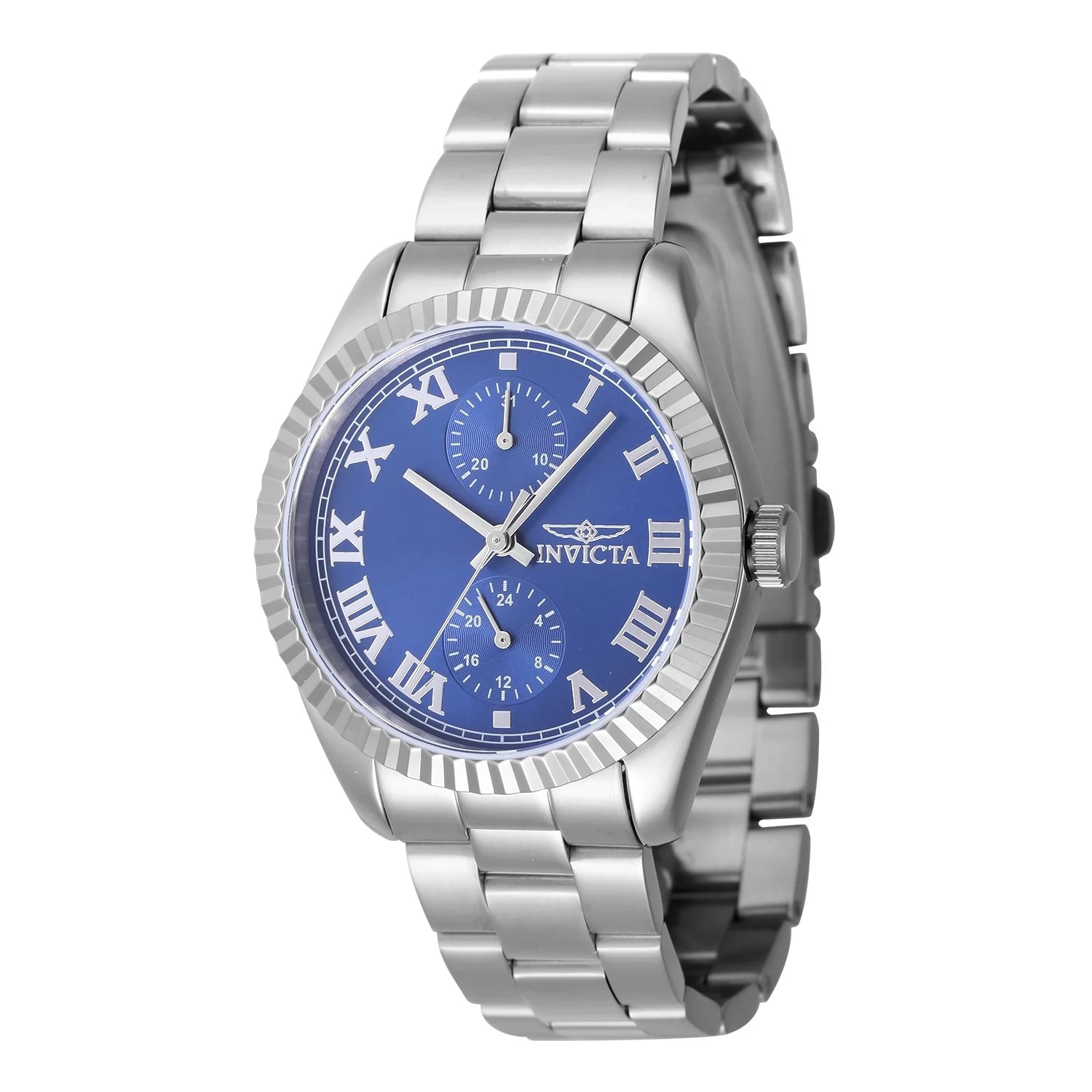 Invicta Women's 47437 Specialty Quartz Multifunction Blue Dial Watch