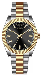 Invicta 40mm Specialty (2) Tonos / Negro