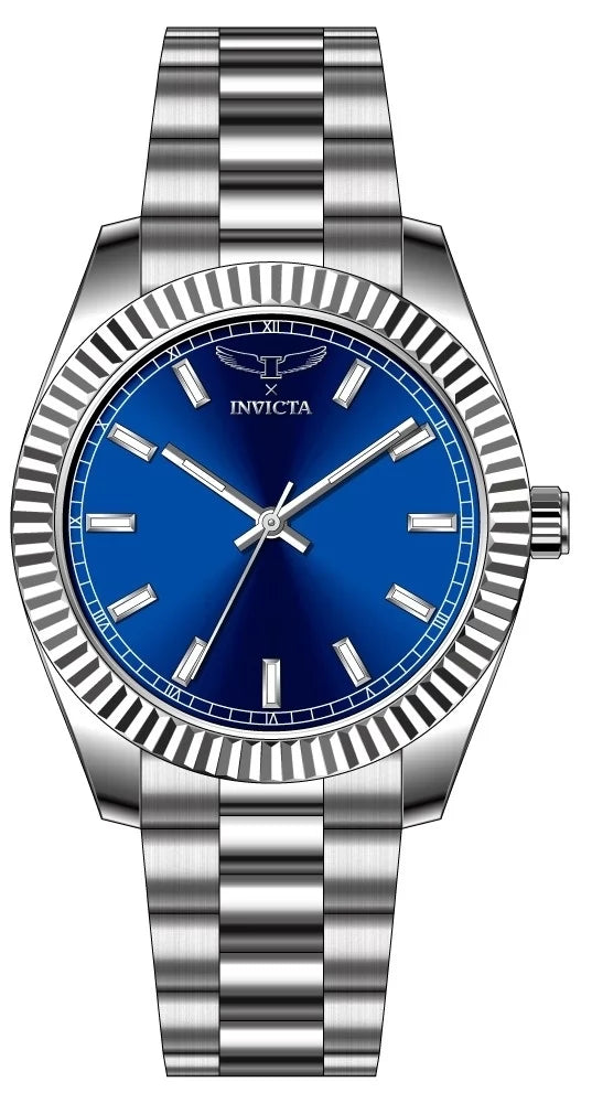 Invicta 40mm Specialty Plata / Azul