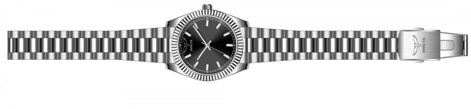 Invicta 40mm Specialty Plata / Negro