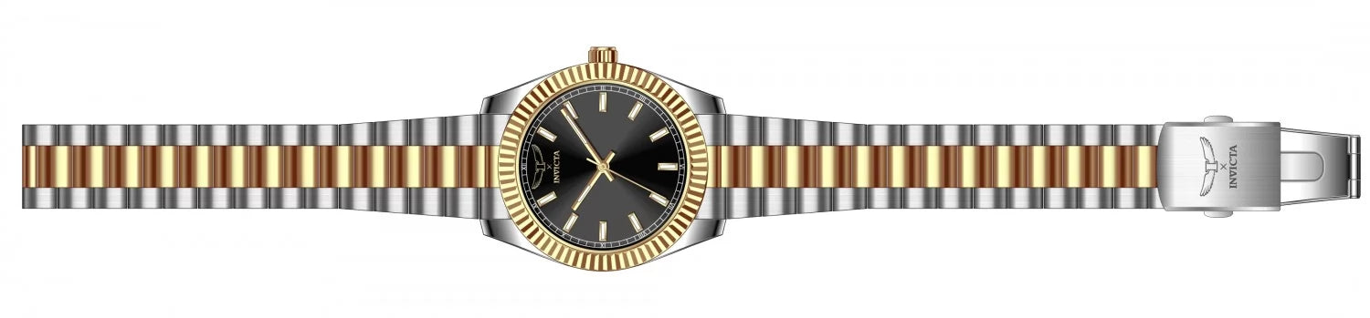 Invicta 40mm Specialty (2) Tonos / Negro