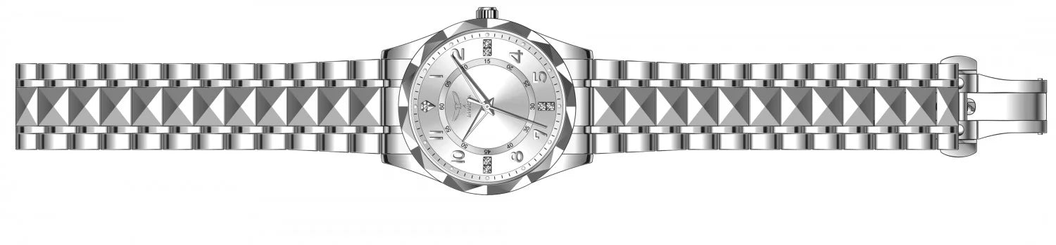 Invicta 41mm Specialty Plata (Compra 2 Relojes y Recibe 1 Perfume Lattafa Mini Gratis)