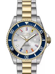 Invicta Men's 49887 Pro Diver  Quartz 3 Hand Silver Dial Watch