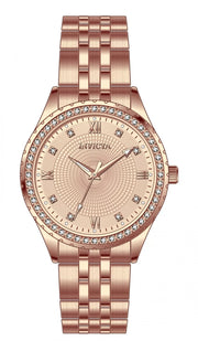 Invicta 33mm Specialty Rose Gold (Compra 2 Relojes y Recibe 1 Perfume Lattafa Mini Gratis)