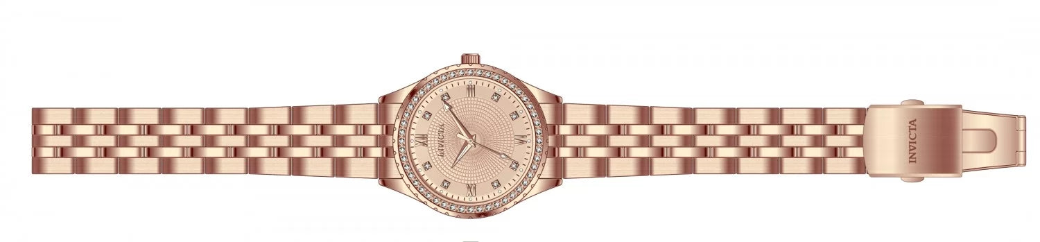Invicta 33mm Specialty Rose Gold (Compra 2 Relojes y Recibe 1 Perfume Lattafa Mini Gratis)