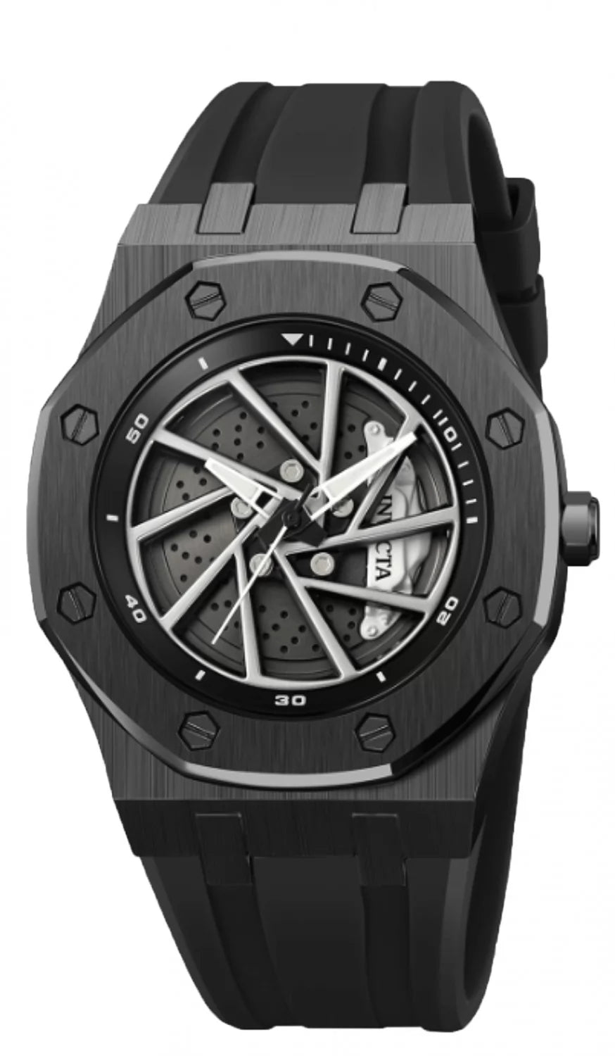 Invicta Men's 69489 Speedway Quartz MG68 Black Dial Watch