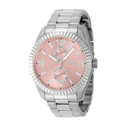 Invicta 43mm Specialty Plata / Peach (Compra 2 Relojes y Recibe 1 Perfume Lattafa Mini Gratis)