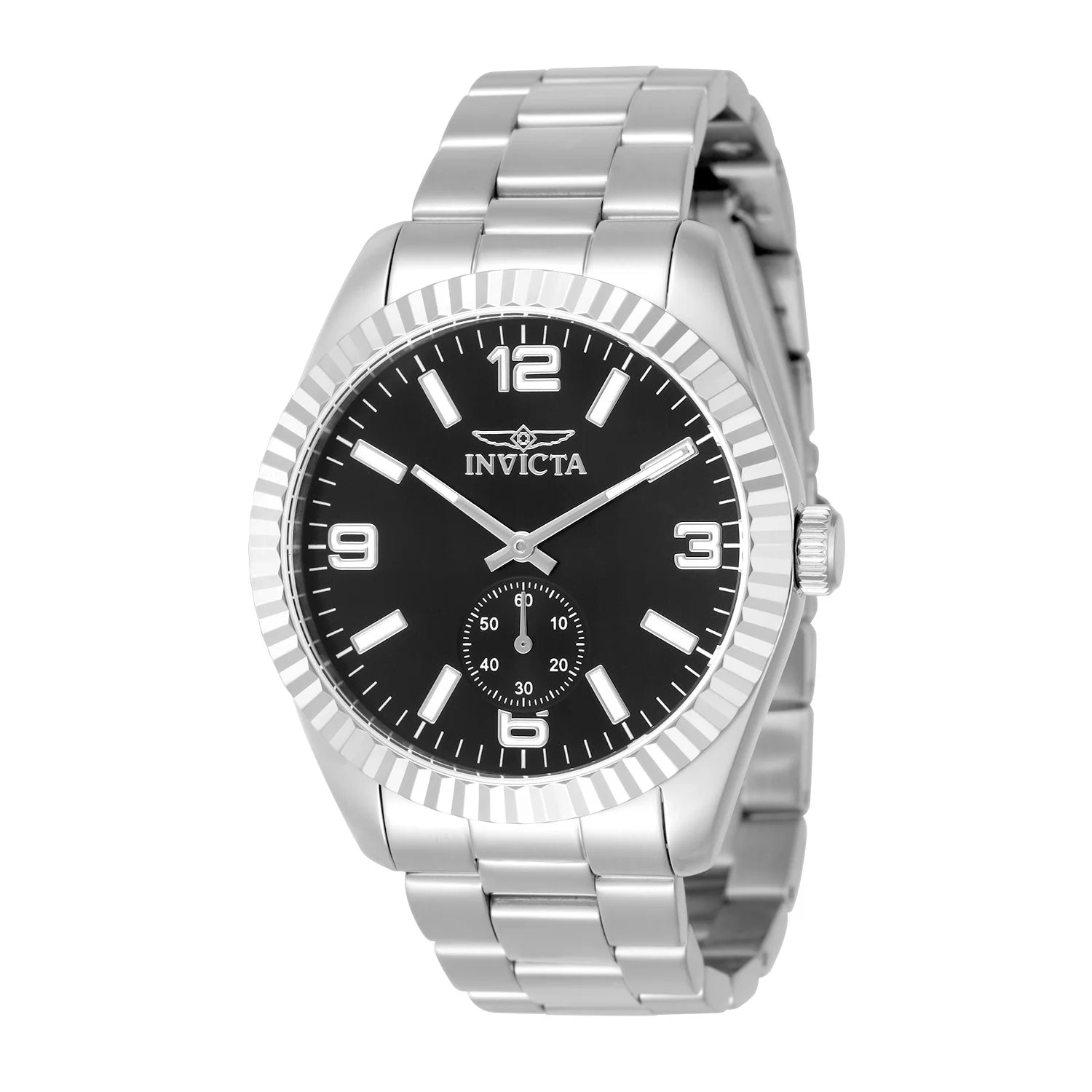 Invicta Men's 49318 Specialty  Quartz Multifunction Black Dial Watch