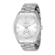 Invicta Men's 49356 Specialty  Quartz Multifunction Silver Dial Watch