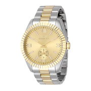 Invicta Men's 49388 Specialty Quartz Multifunction Gold Dial Watch