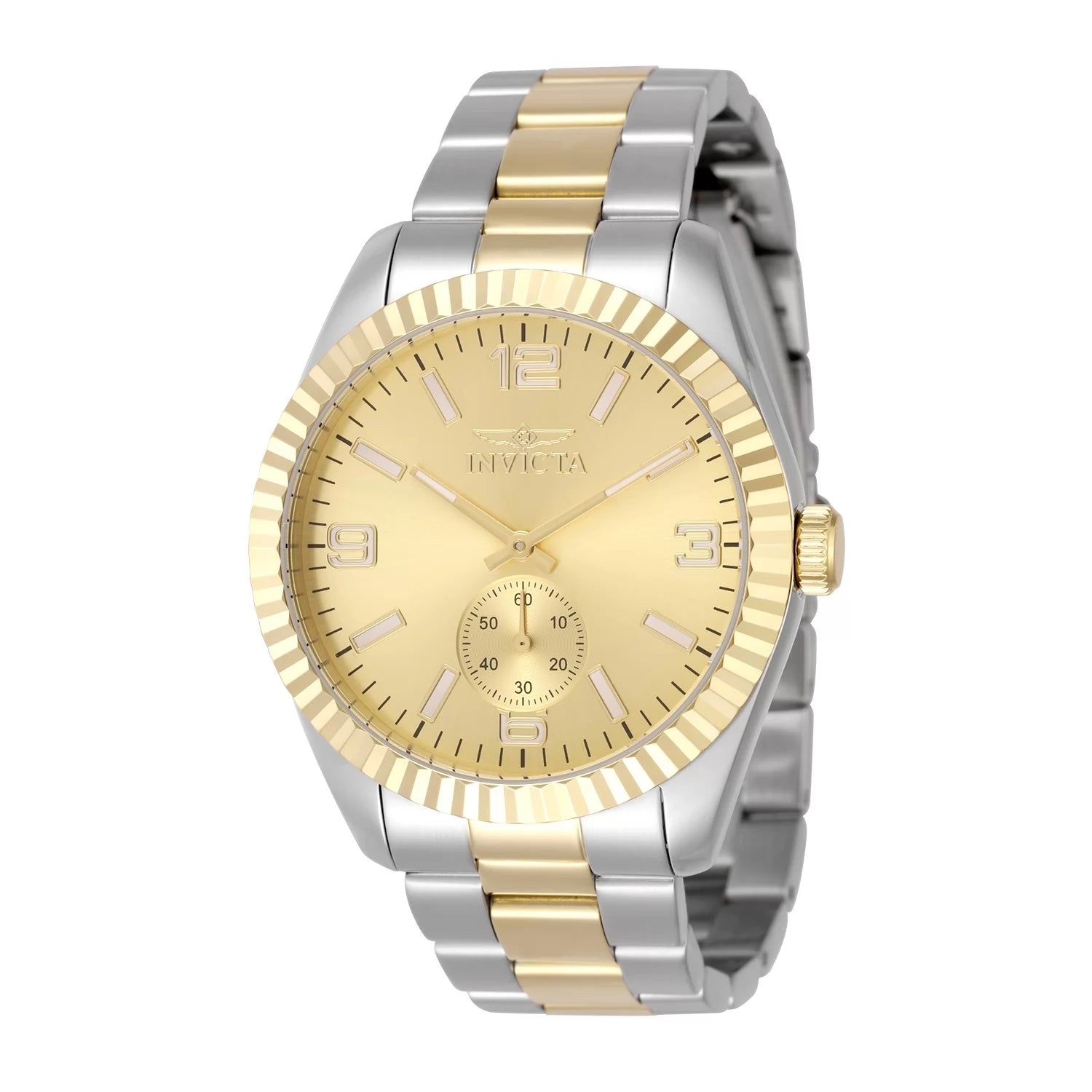 Invicta Men's 49388 Specialty Quartz Multifunction Gold Dial Watch