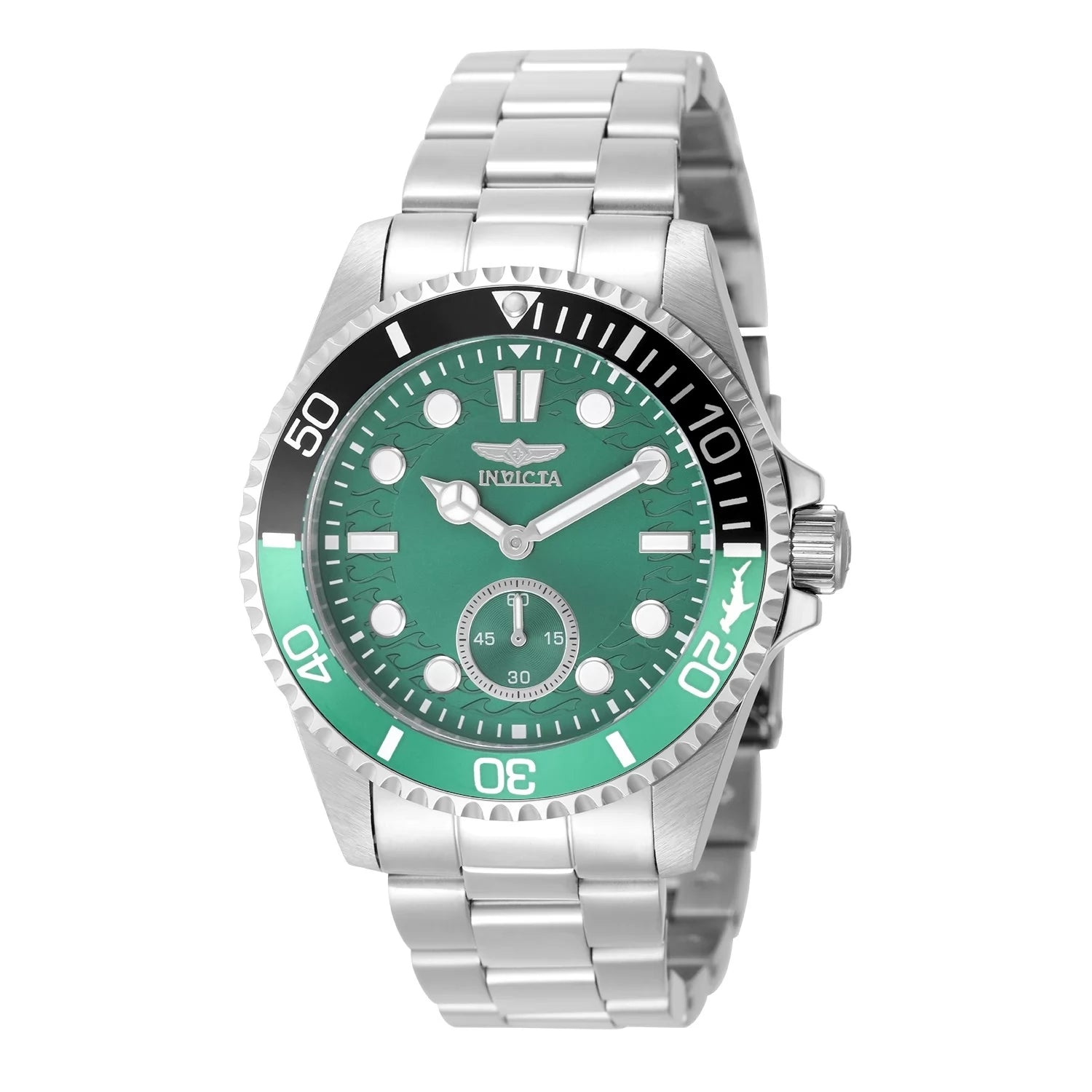 Invicta Men's 49433 Pro Diver Quartz VD78 Green Dial Watch