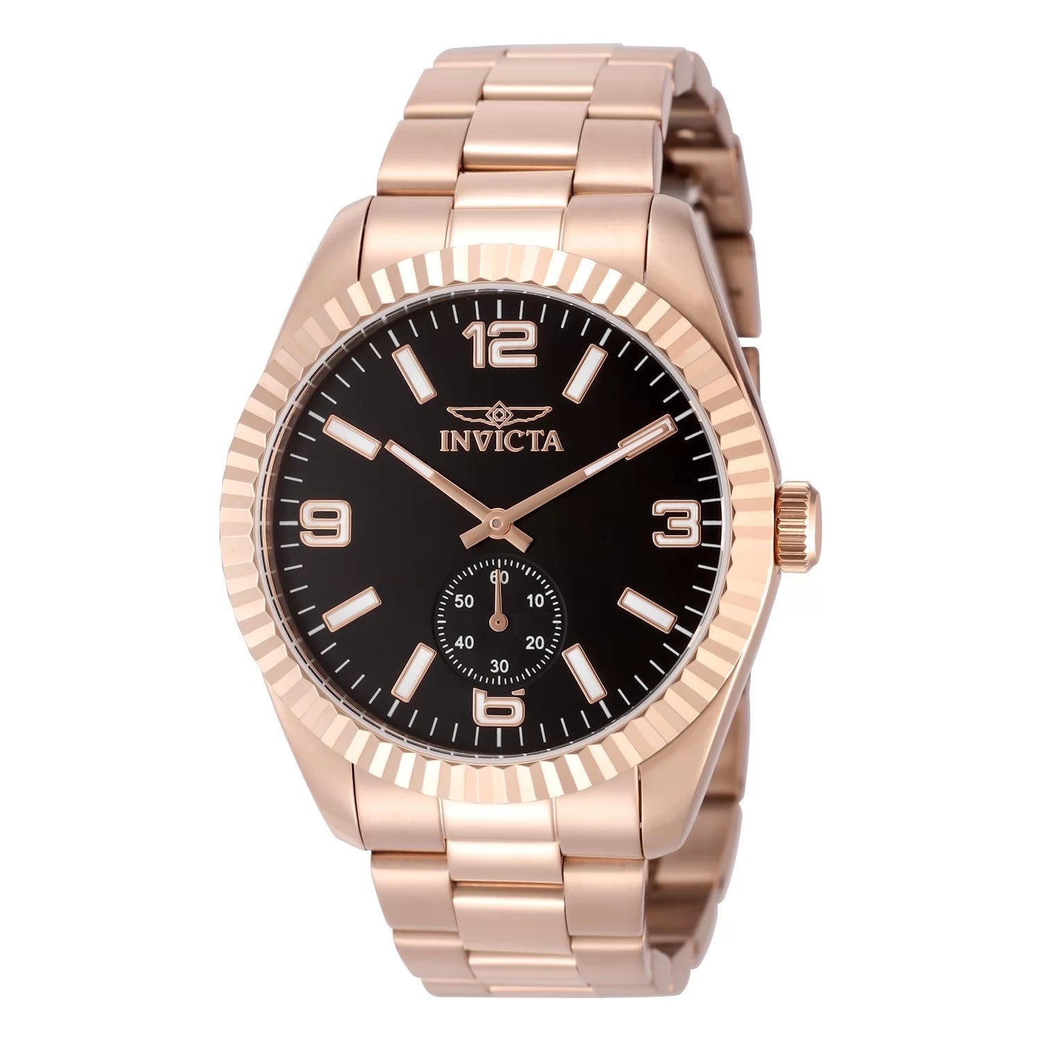 Invicta Men's 49392 Specialty  Quartz Multifunction Black Dial Watch