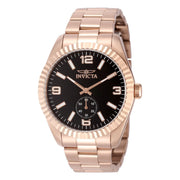 Invicta Men's 49392 Specialty  Quartz Multifunction Black Dial Watch