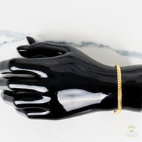 Pulsera Cubana miami 4.2mm 10K Oro Real