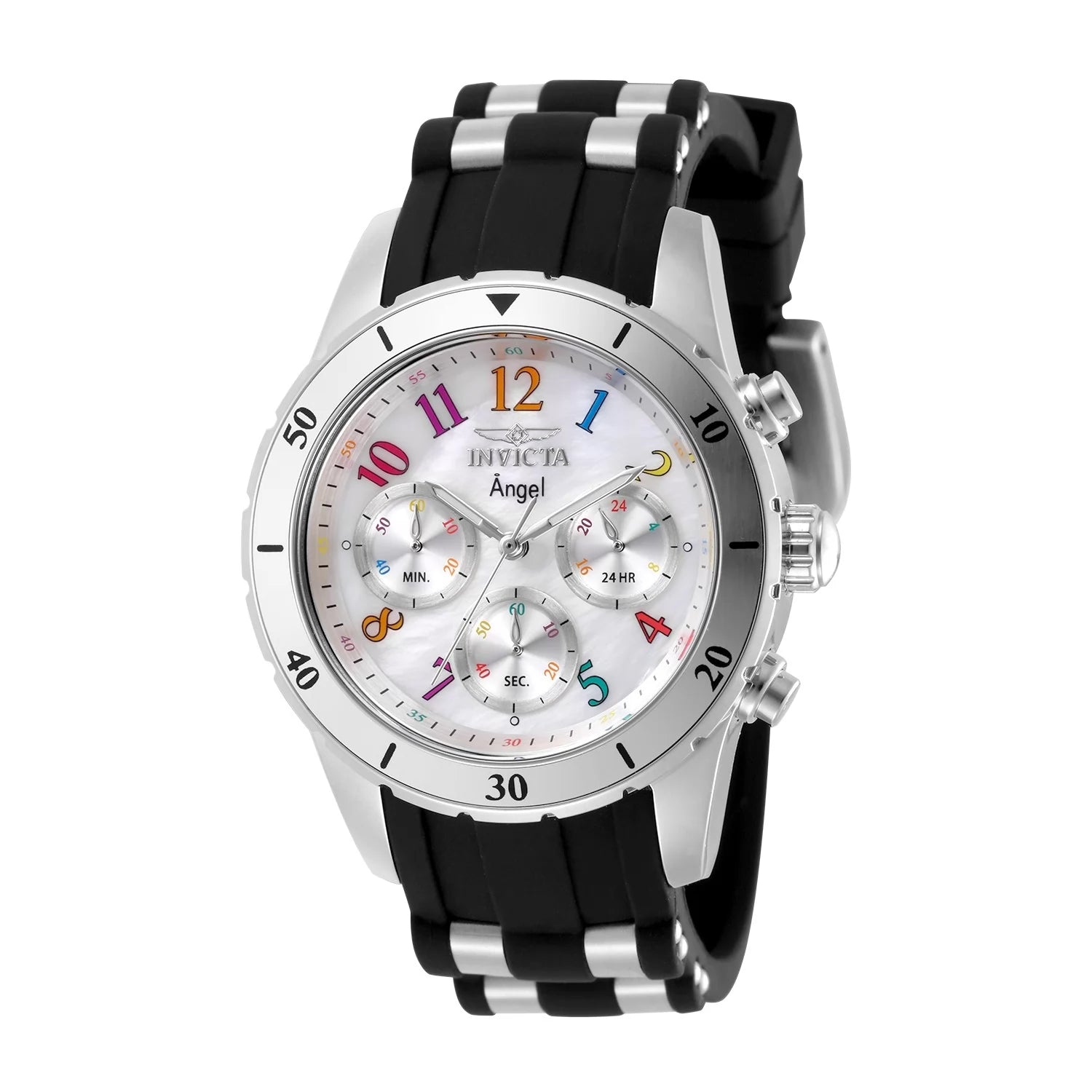 Invicta Women's 49802 Angel Quartz VD54 White Dial Watch