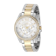 InvictaWomen's 50110 Angel Quartz VH63 Silver Dial Watch