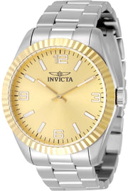 Invicta Men's 50576 Specialty Quartz PC20S Gold Dial Watch