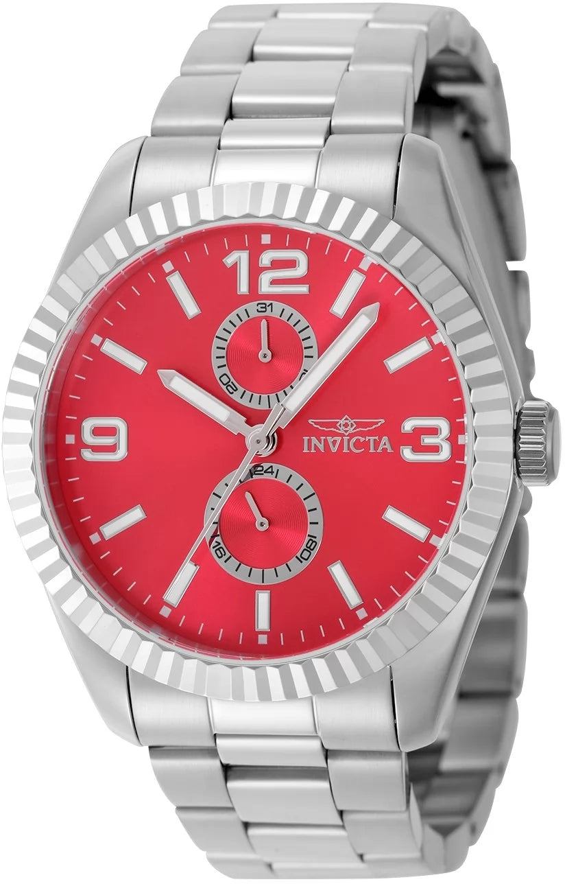Invicta Men's 49526 Specialty Quartz VD77 Red Dial Watch
