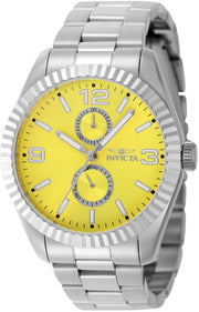 Invicta Men's 49528 Specialty Quartz VD77 Yellow Dial Watch