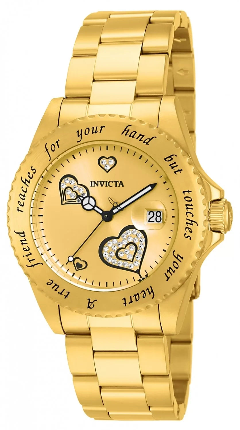 Oferta #132: Invicta Angel 40mm + Pendant Corazón 100% Moissanite