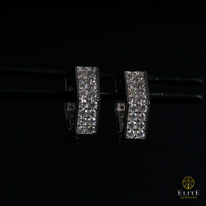 Pantalla de Aro con Moissanite