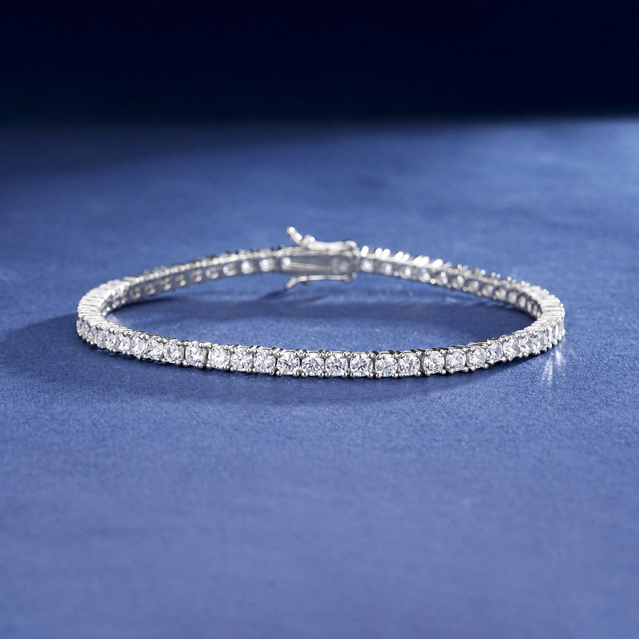 Pulsera Tennis 3mm Plata