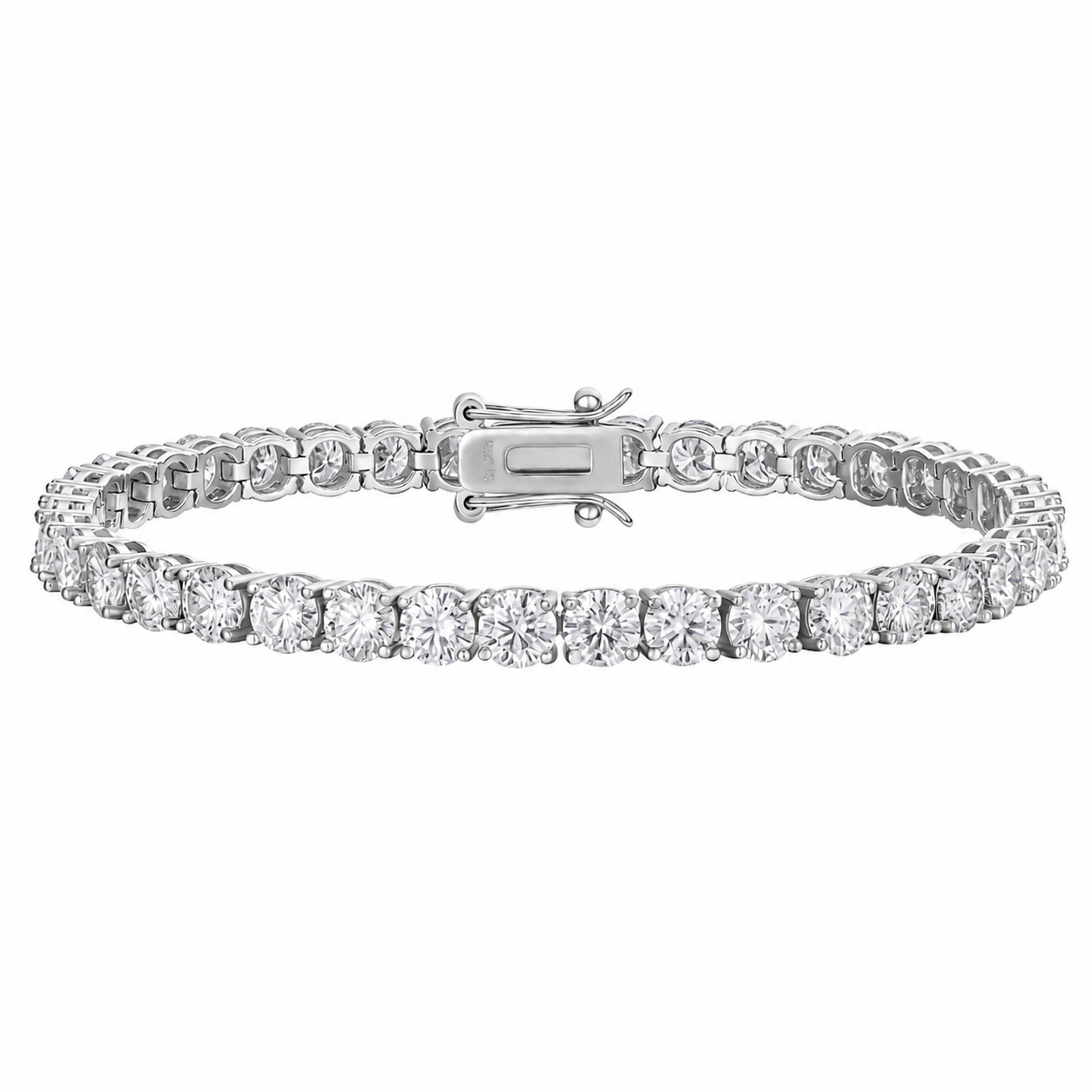Pulsera Tennis 5mm Plata
