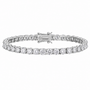 Pulsera Tennis 5mm Plata