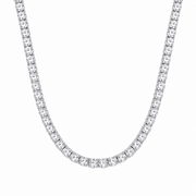 Cadena Tennis 5mm Plata